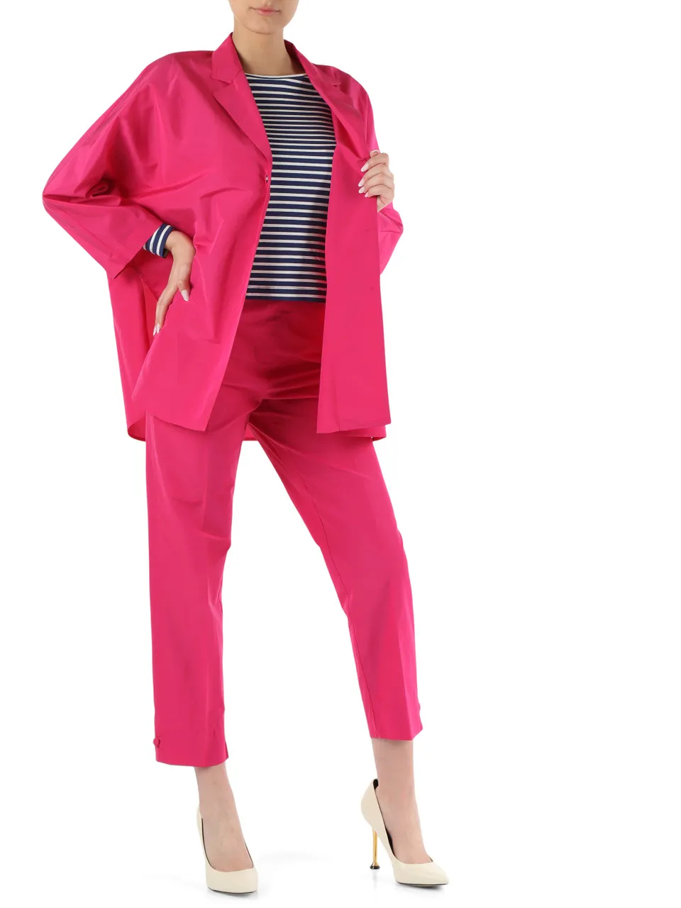 Camicia oversize in taffettà GARIAN