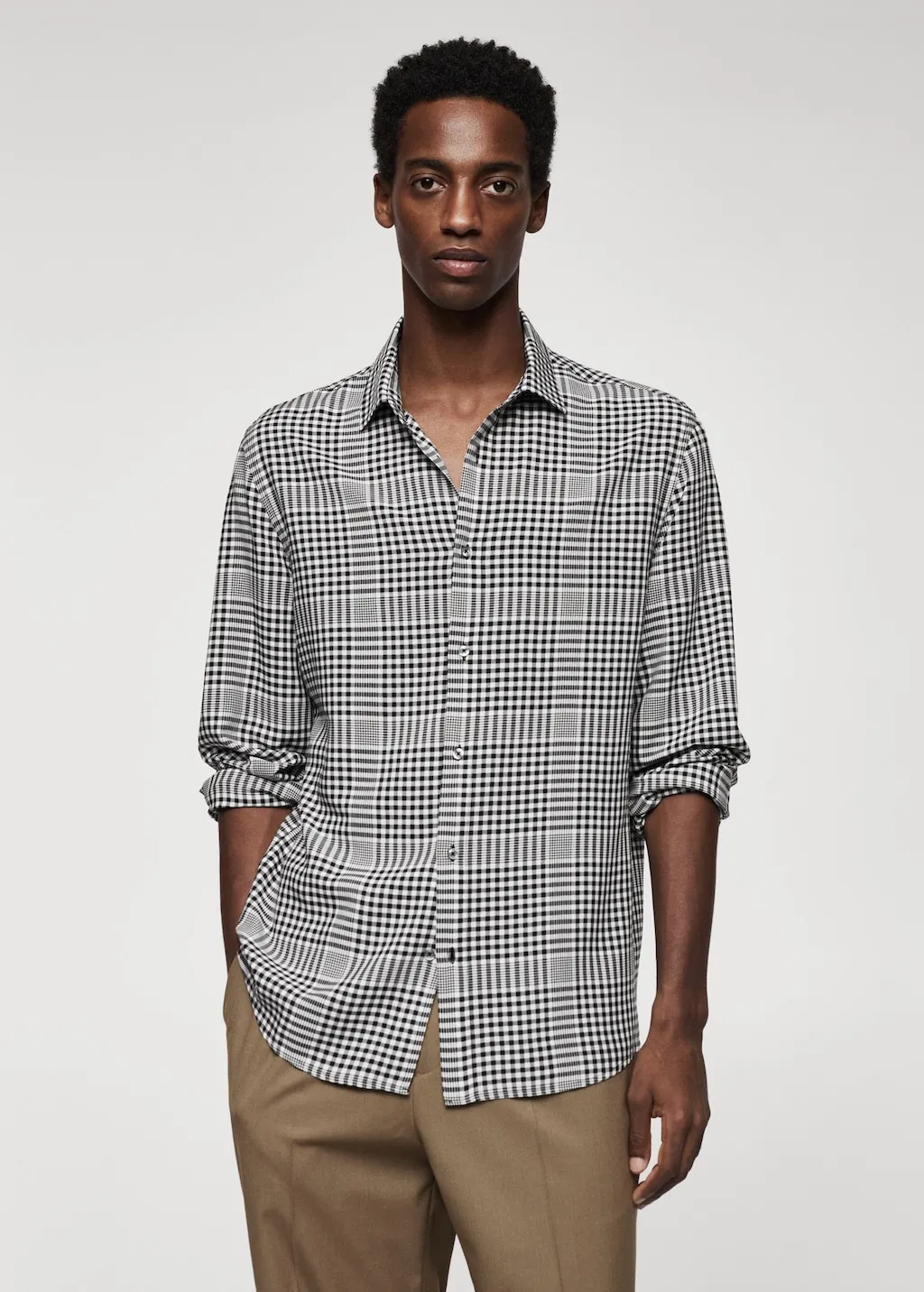 Camicia regular-fit quadri
