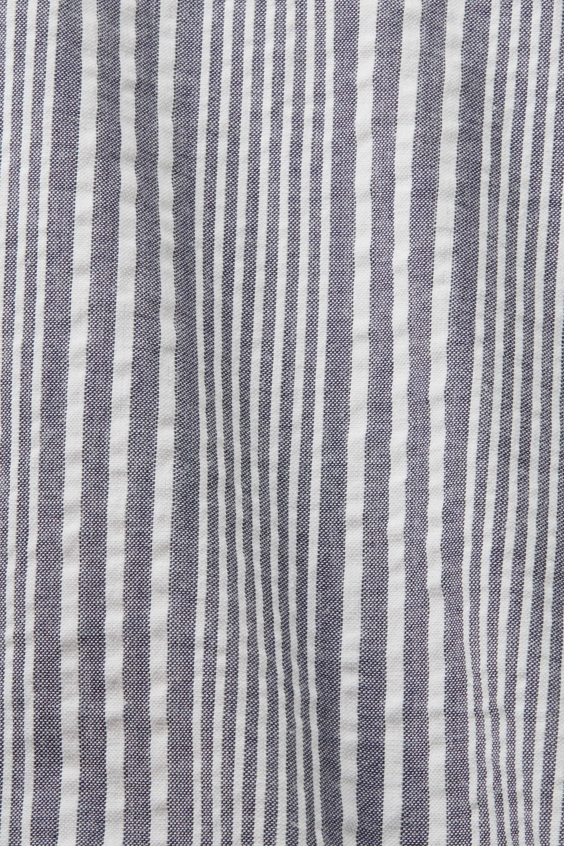 Camicia seersucker oversize, 100% cotone
