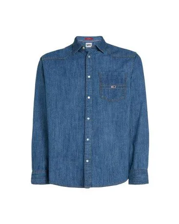 Camicia Uomo Western Relaxed Fit Denim
