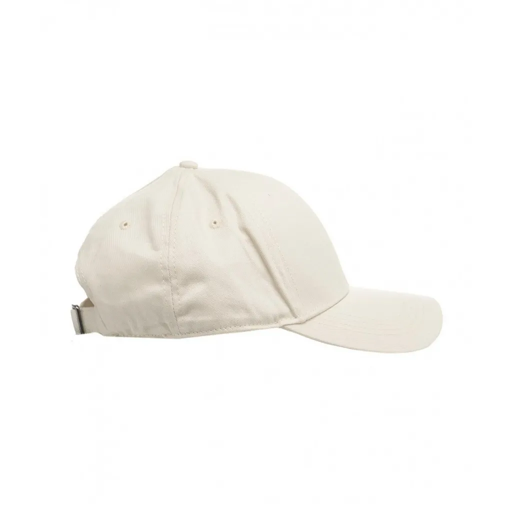 Cappellino da baseball con logo beige