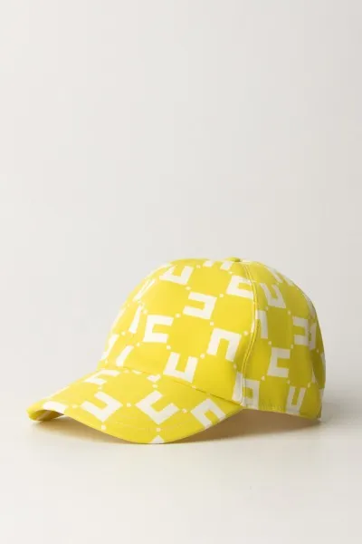 Cappellino da baseball stampa logo cubico CEDAR/BUTTER