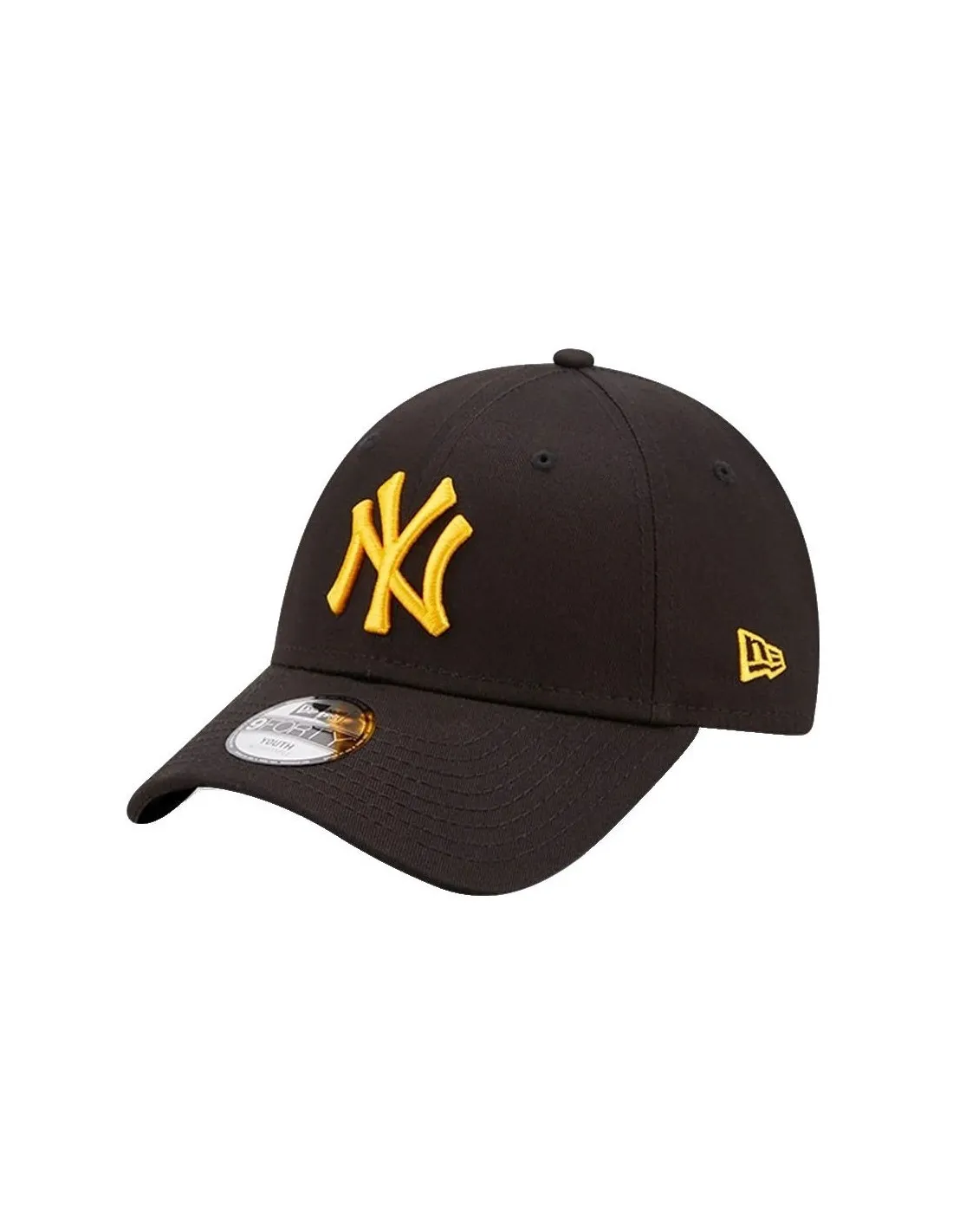 Cappellino New Era 9Forty League Essential Youth Yankees nero / giallo