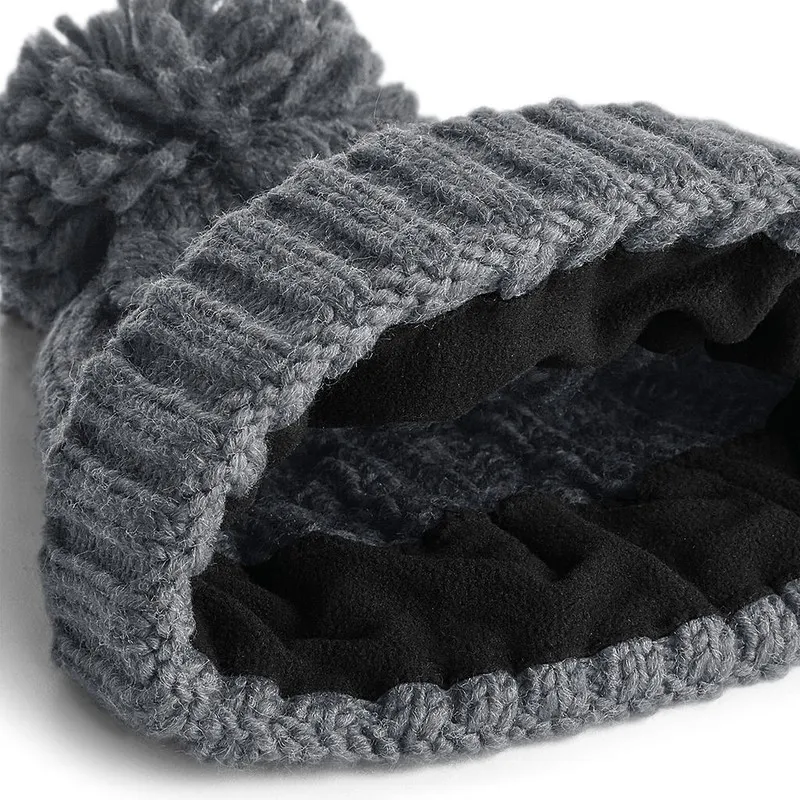 Cappello in maglia melange