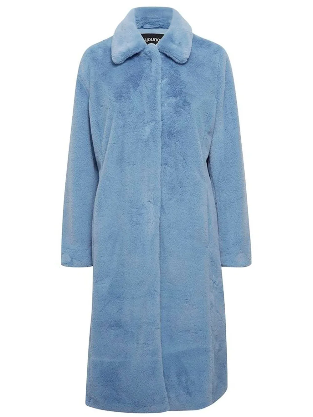 Cappotto Donna Bycalino Azzurro