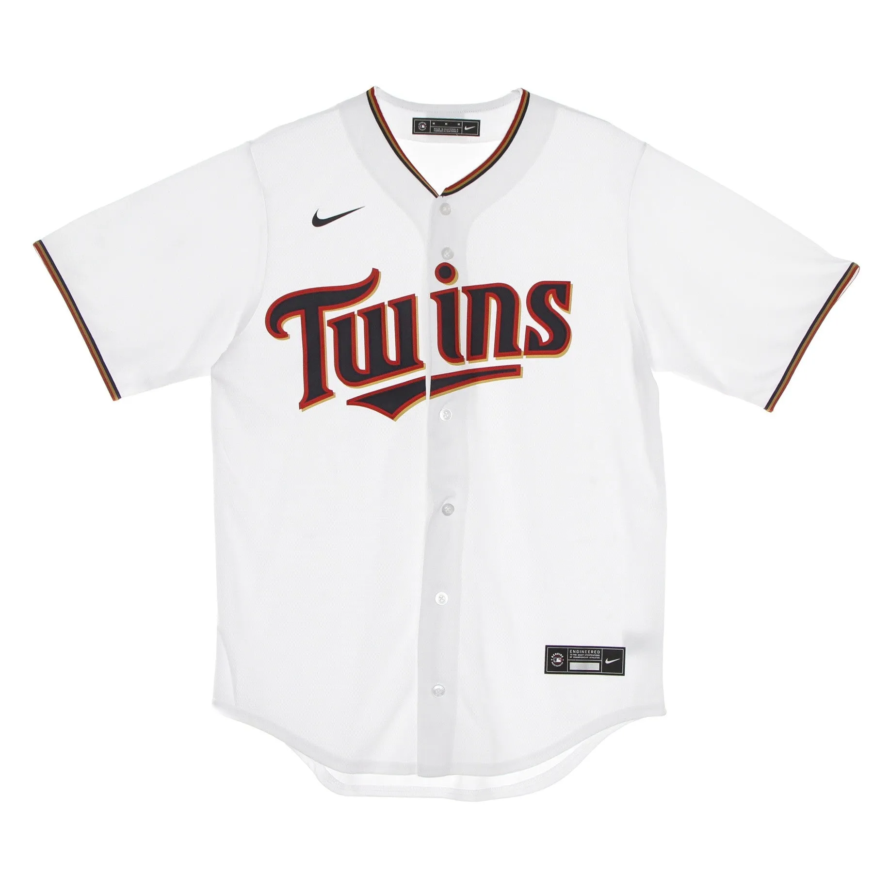 Casacca Baseball Uomo Mlb Official Replica Jersey Mintwi Home White