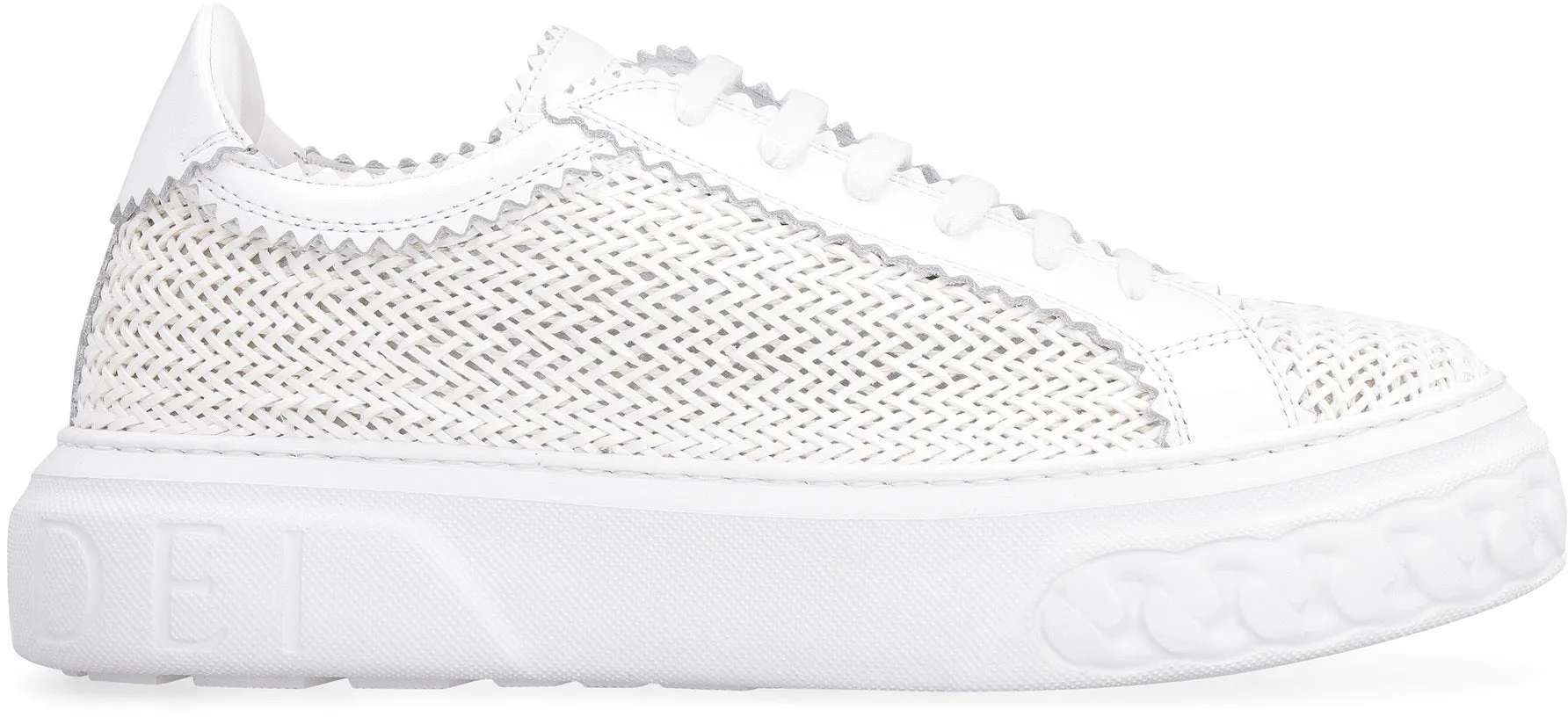 Casadei Sneakers oversize in pelle