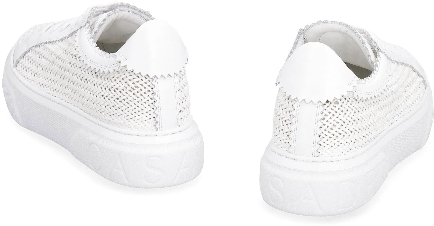 Casadei Sneakers oversize in pelle
