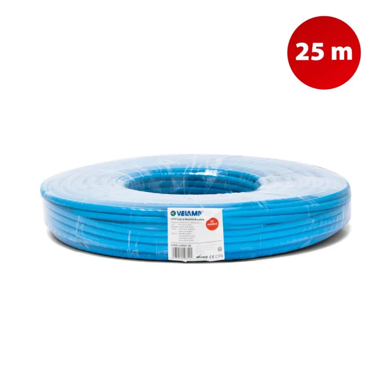 Cavo di rete CAT6 UTP 25mt in matassa