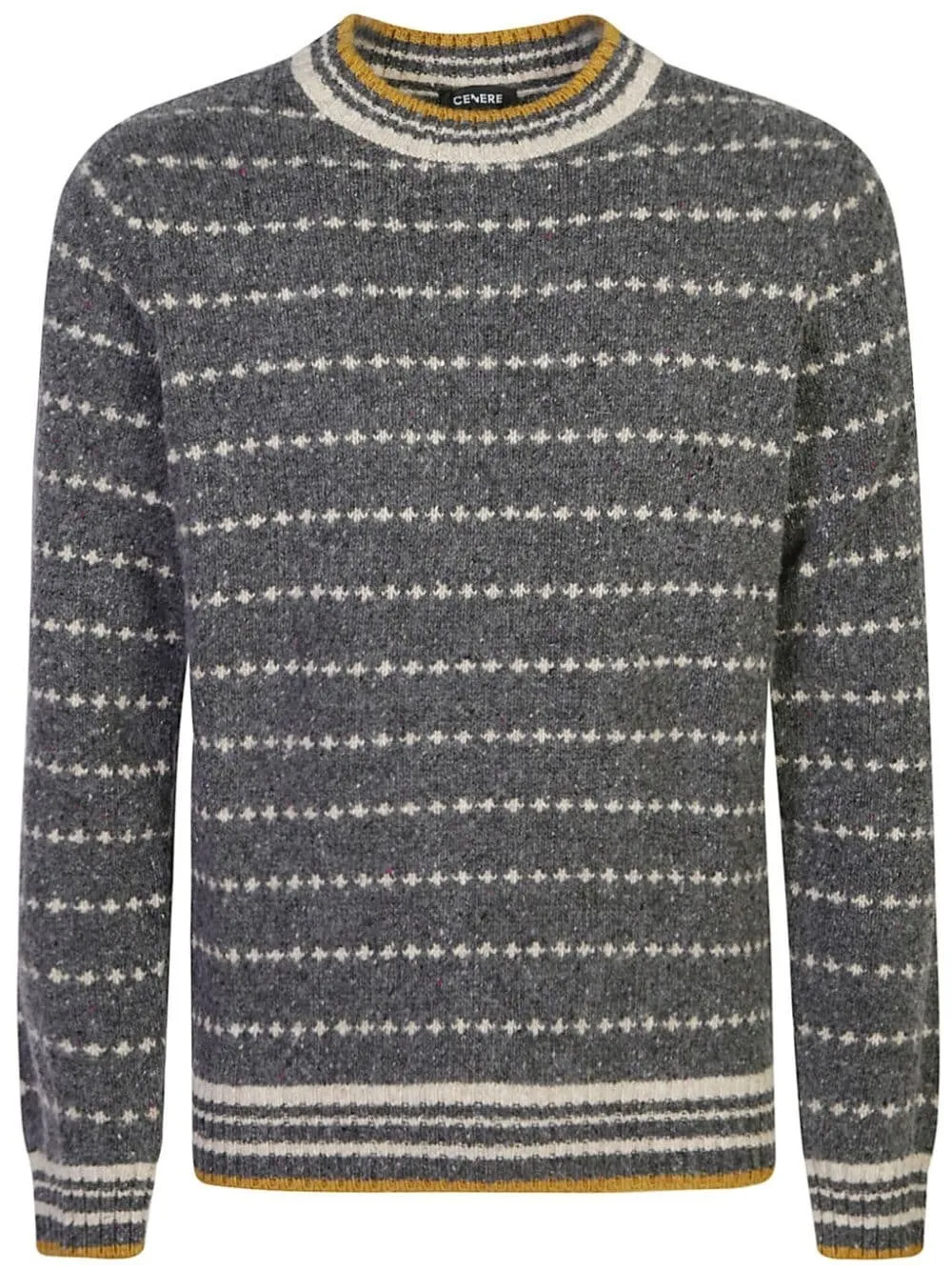 Cenere GB-Maglione a righe