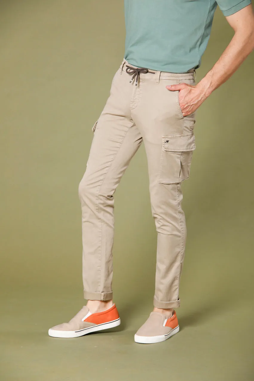 Chile Jogger cargo homme en tencel et coton extra slim
