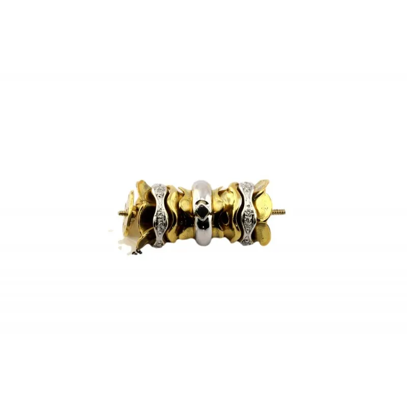 chiusura per collana donna Gioielli Lavinia lav008569 in oro 750 giallo con diamanti  