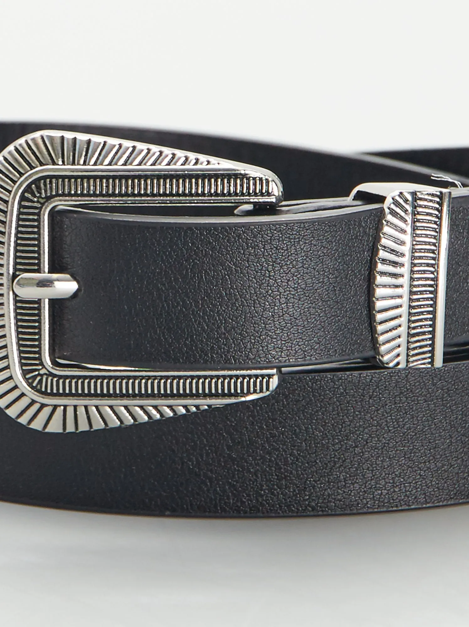 Cintura stile western - NERO