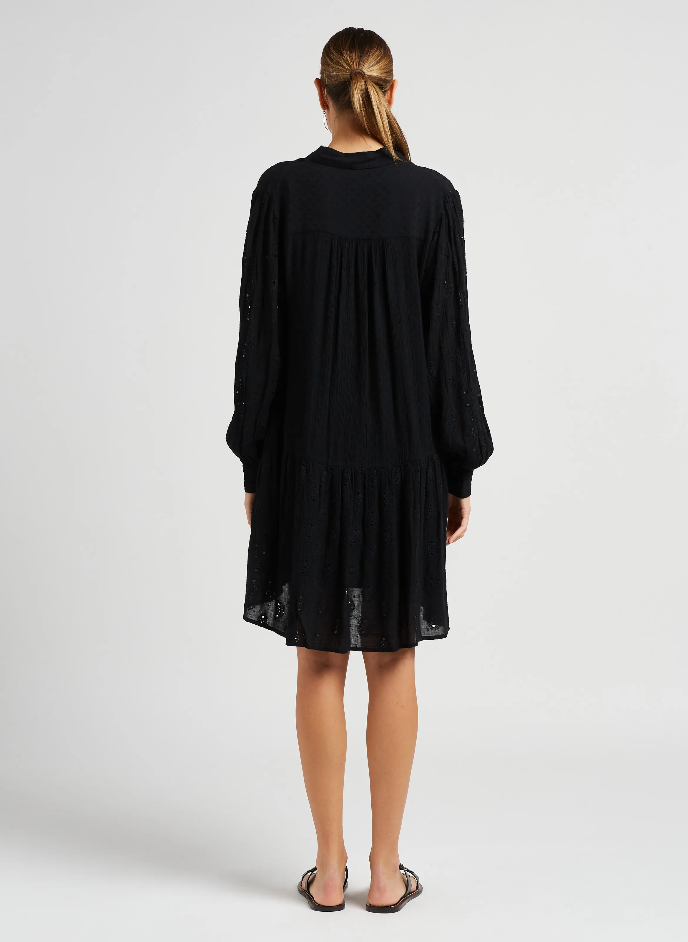  CLARIS VIROT   ODETTE - Sandali bassi in pelle pitone | Nero