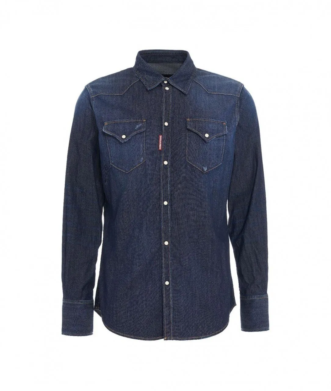 Classic Western Shirt blu scuro blu scuro