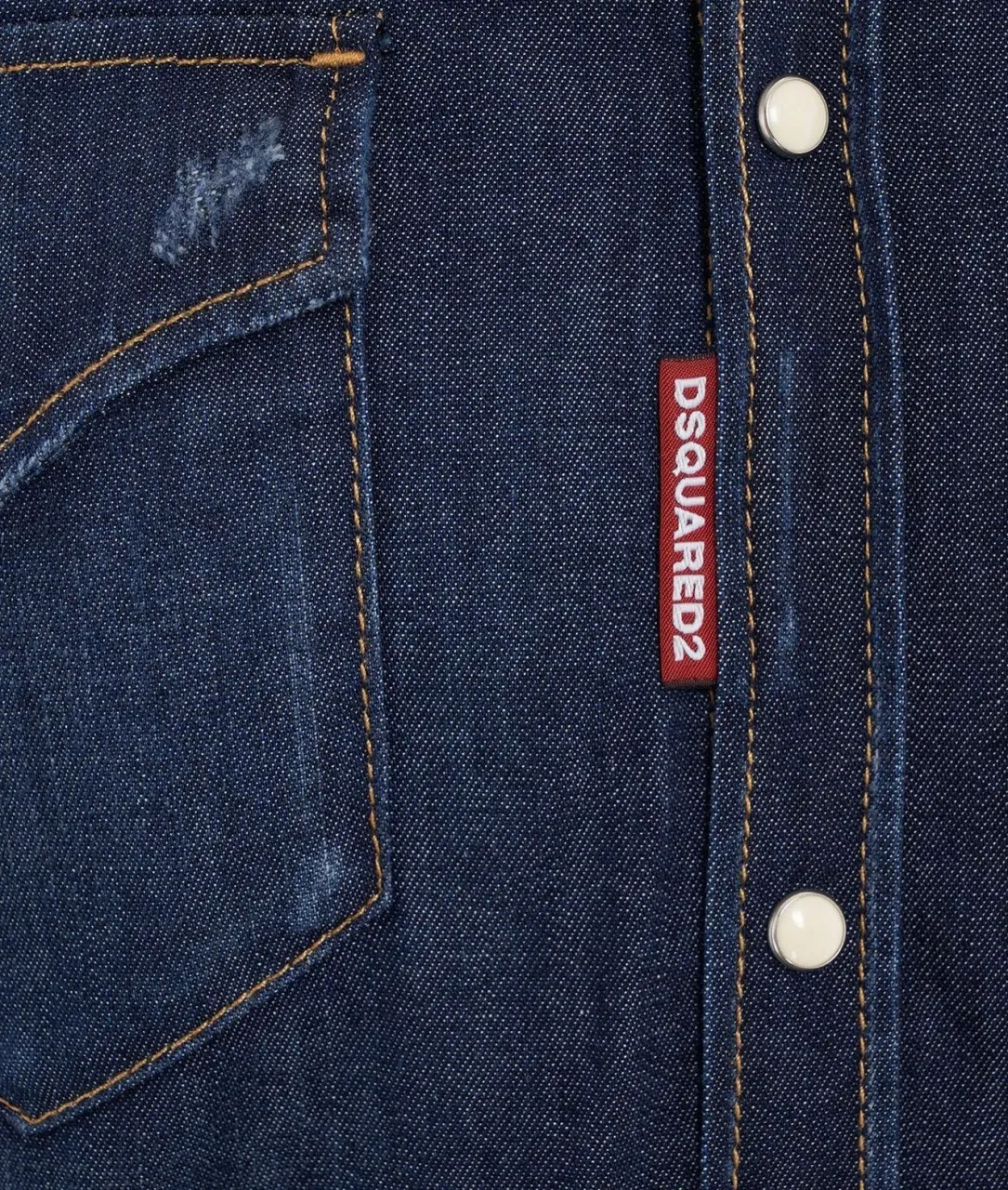 Classic Western Shirt blu scuro blu scuro