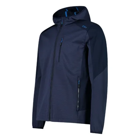 CMP   uomo    Giacca in softshell con trama jacquard - col N950