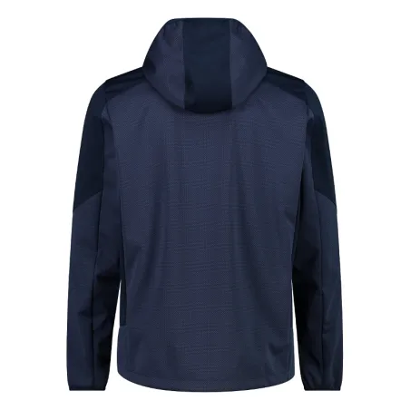 CMP   uomo    Giacca in softshell con trama jacquard - col N950