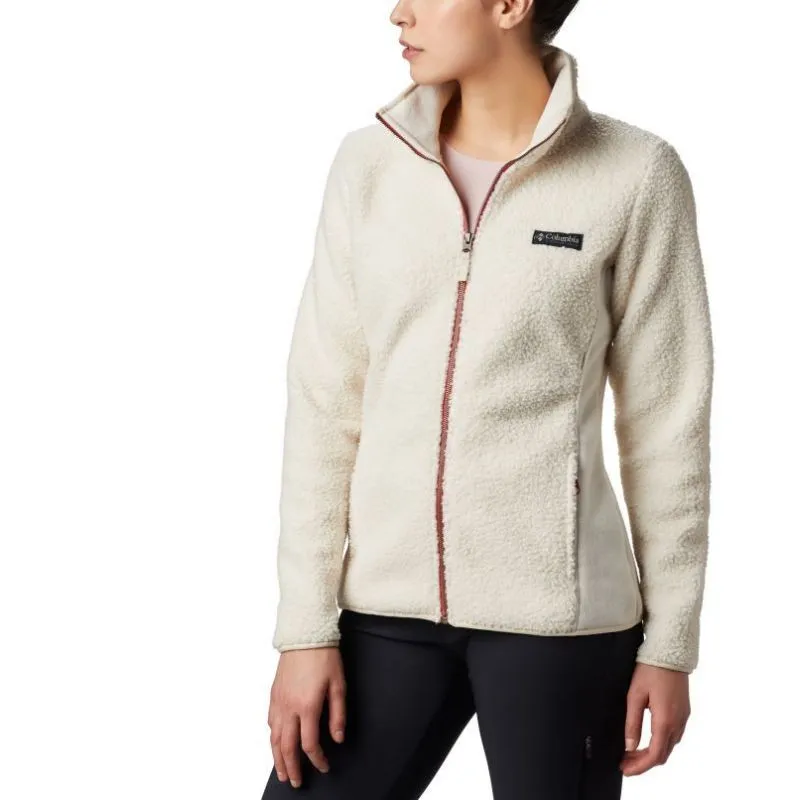 Columbia Giacca in pile con zip integrale Panorama (gesso) Donna