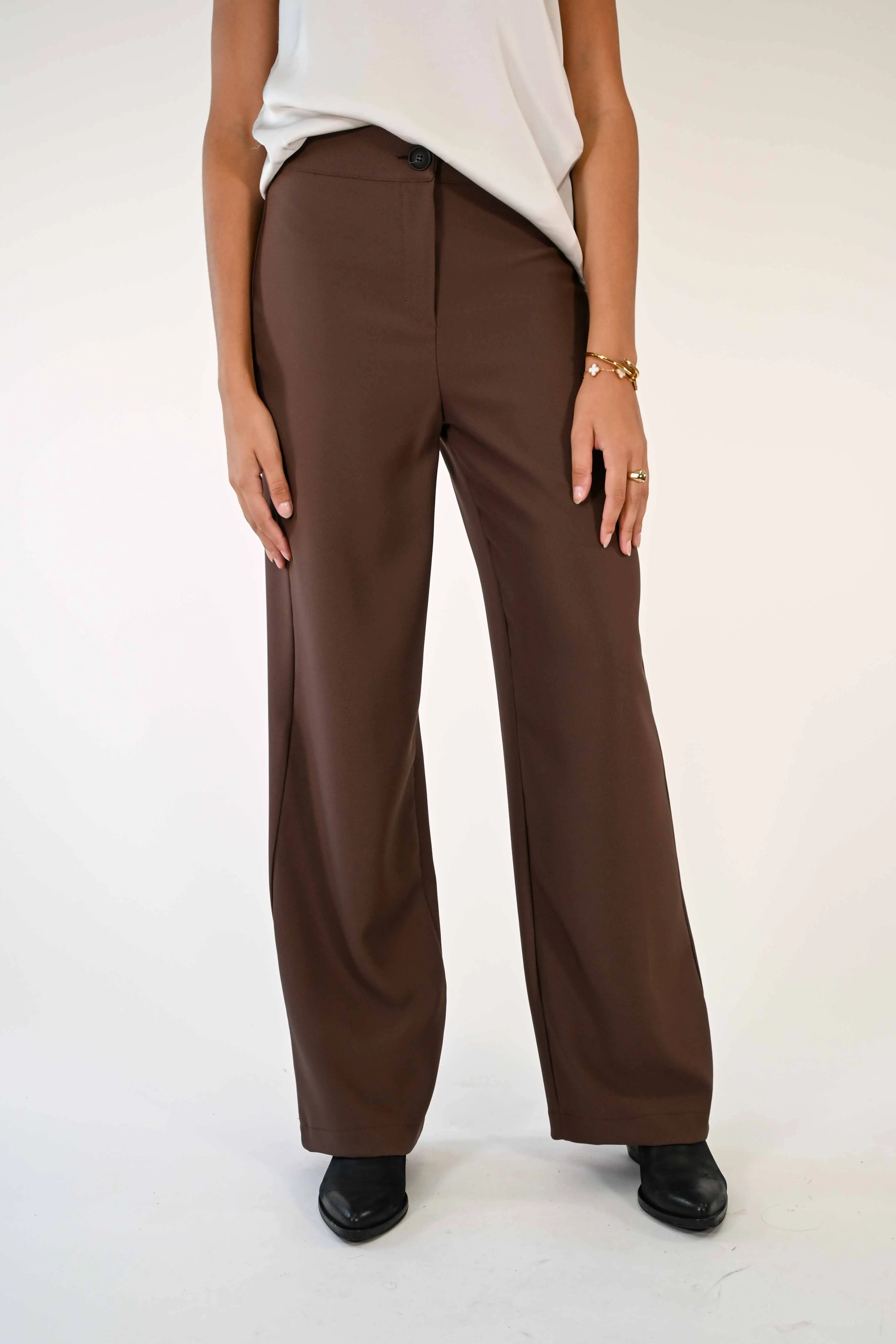 COMPLETO GIACCA+PANTALONE IN DRILL ELASTICIZZATO MORO