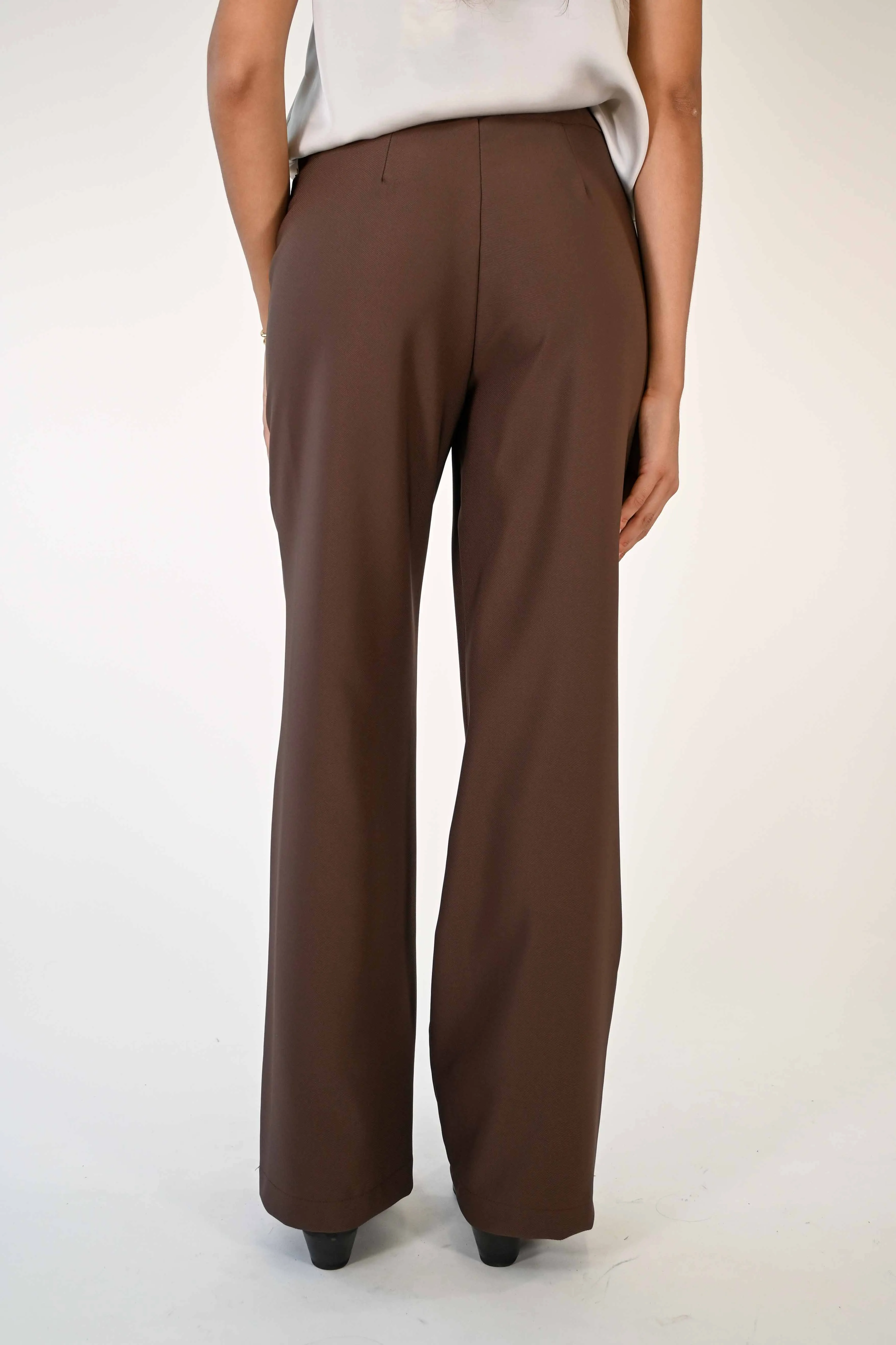COMPLETO GIACCA+PANTALONE IN DRILL ELASTICIZZATO MORO