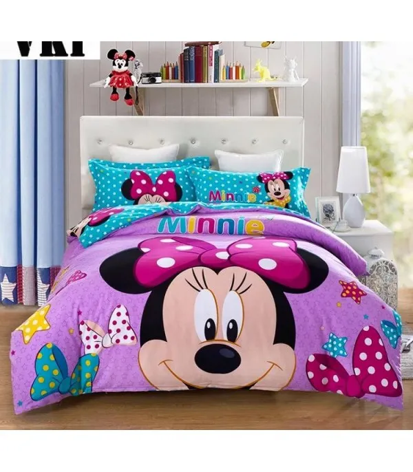 Completo letto Minnie violet - Dream Shop