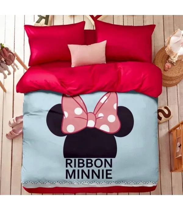 Completo letto Ribbon Minnie - Dream Shop