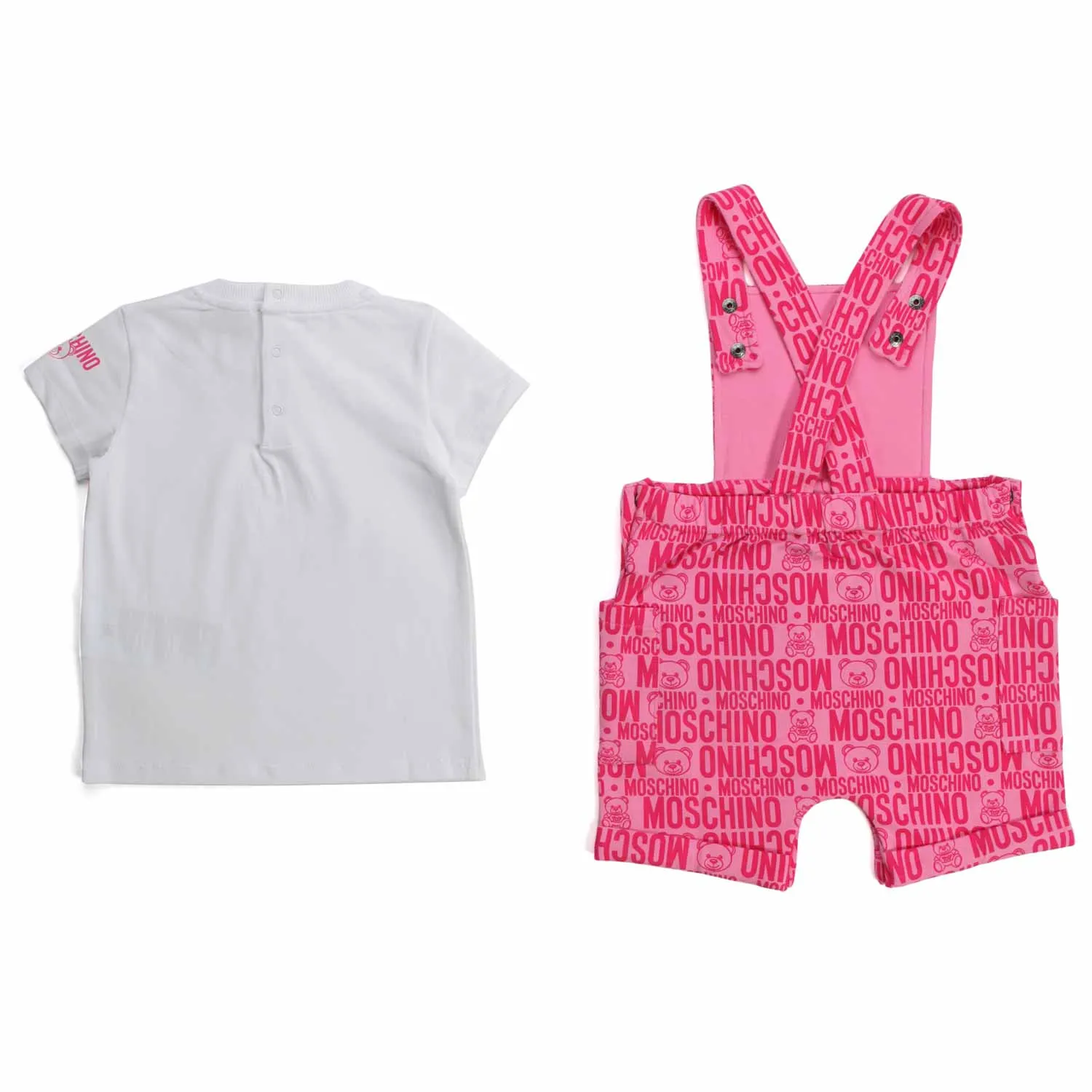 Completo T-Shirt Salopette Bimba