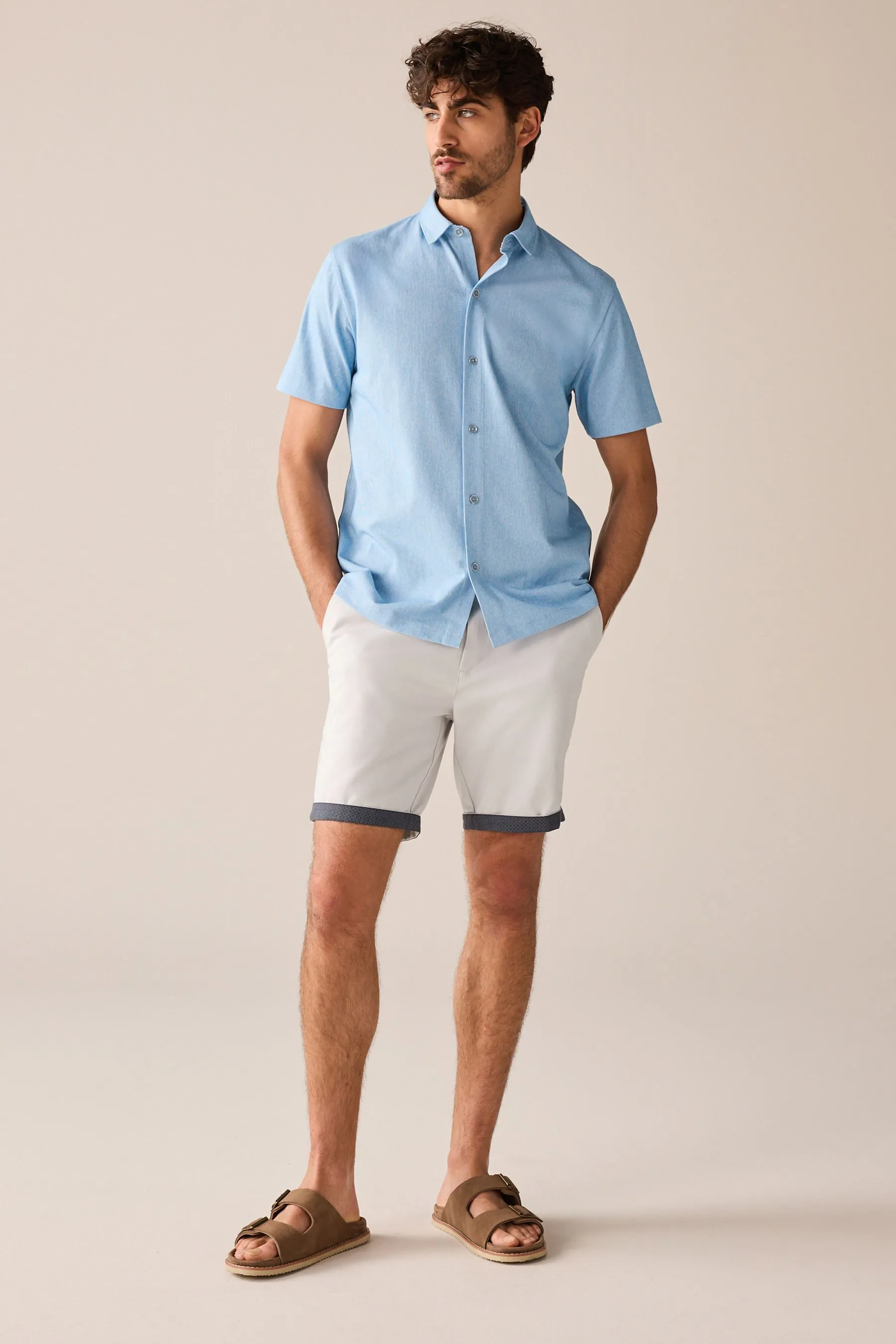 Con cintura Pantaloni chino premium