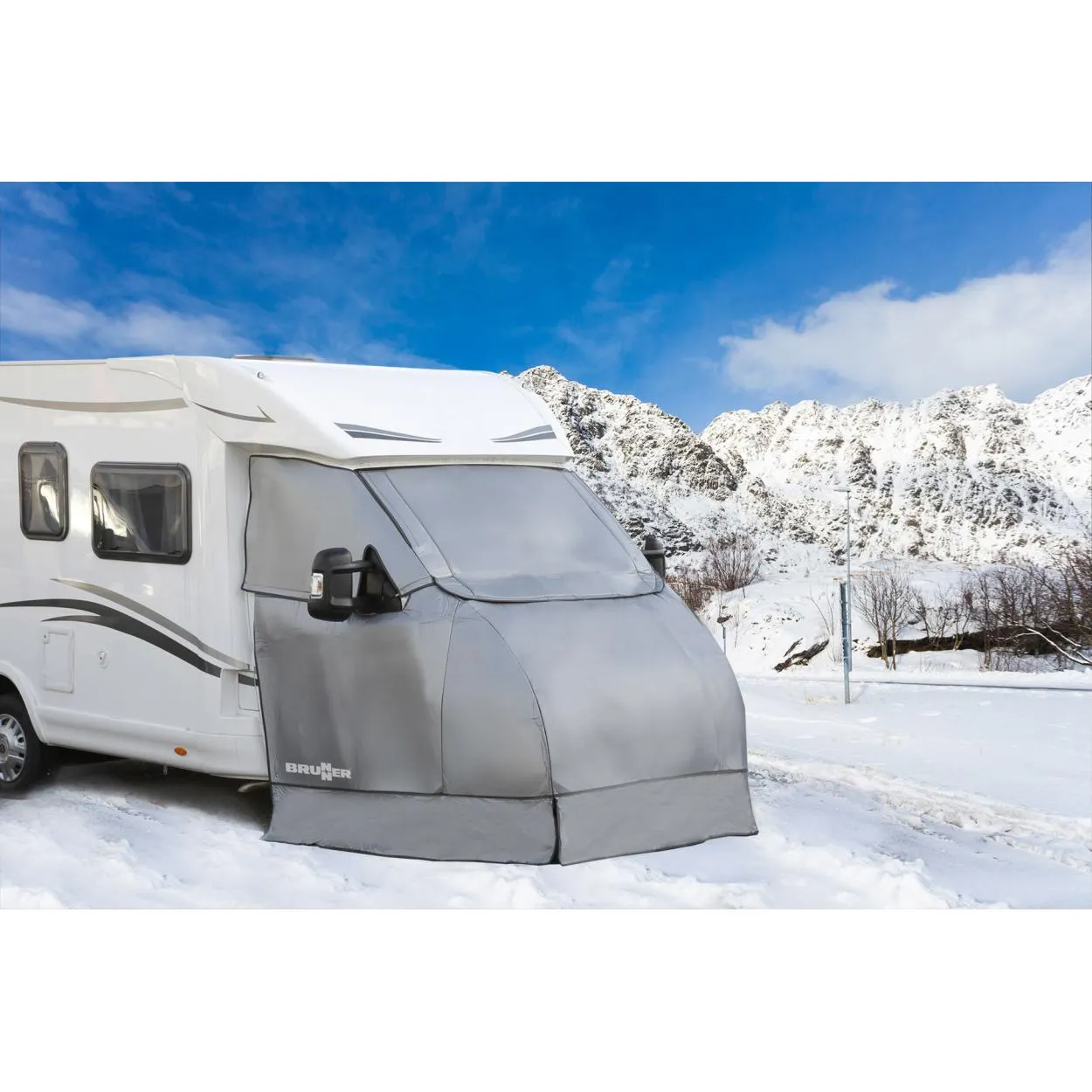 Copertura e oscurante termico per Iveco Daily Cli-Mats Split Brunner