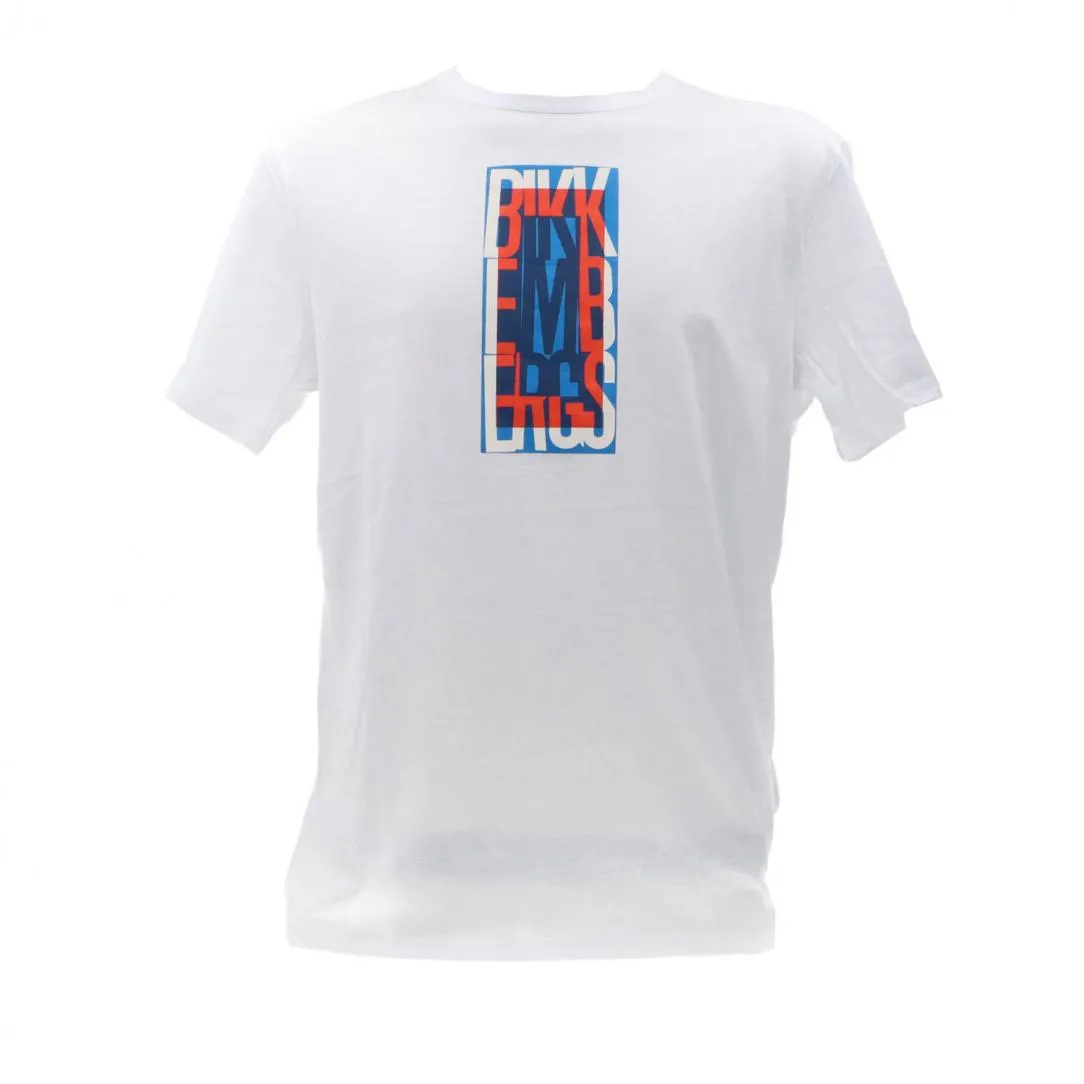 Crew neck colored Bianche