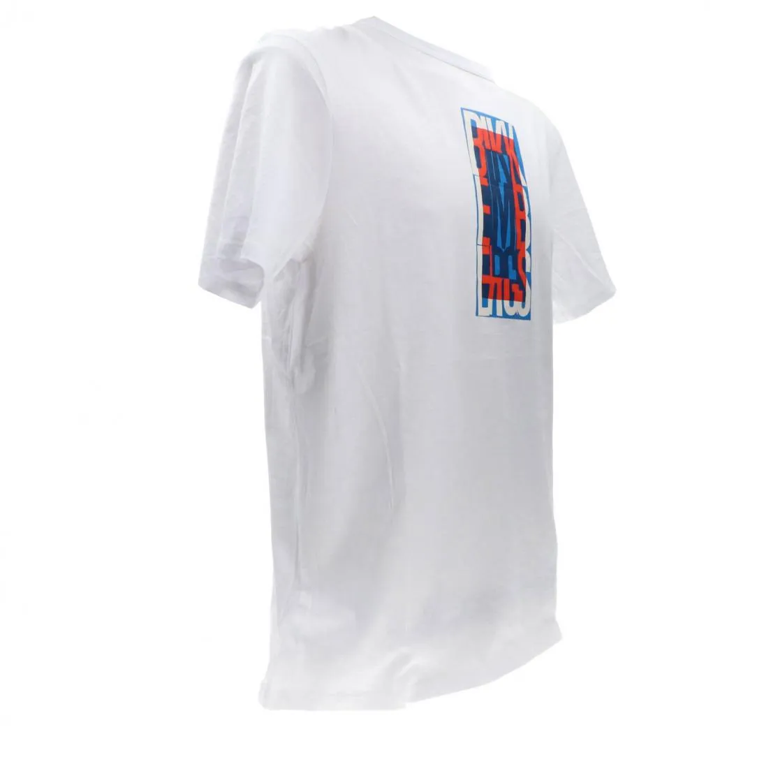 Crew neck colored Bianche