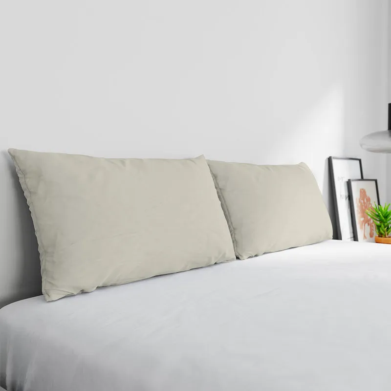 DATEX Coppia federe linea Max Color, panna