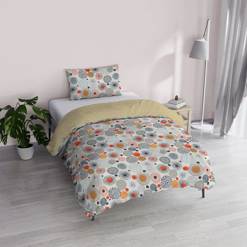 DATEX Parure copripiumino + federe Fantasy - acquerello