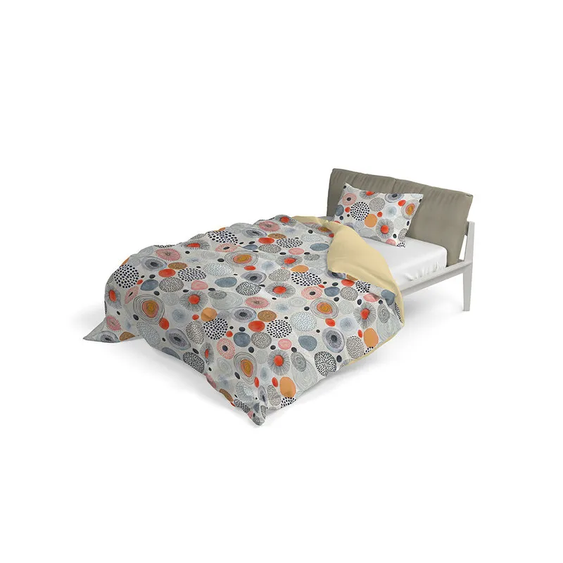 DATEX Parure copripiumino + federe Fantasy - acquerello