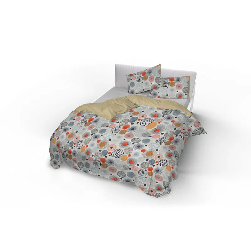 DATEX Parure copripiumino + federe Fantasy - acquerello