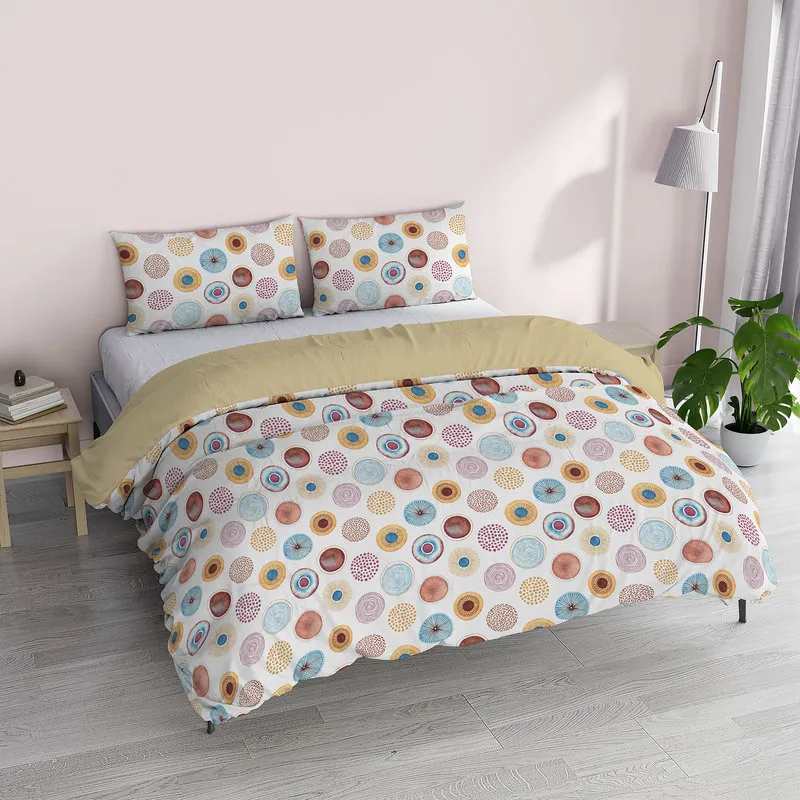 DATEX Parure copripiumino + federe Fantasy - circle