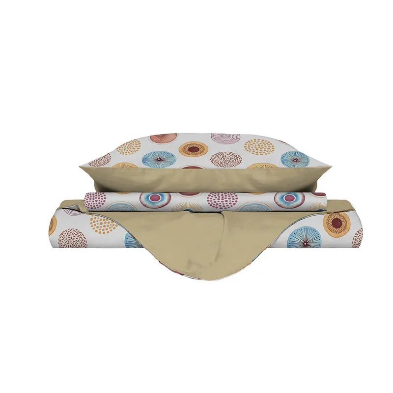 DATEX Parure copripiumino + federe Fantasy - circle