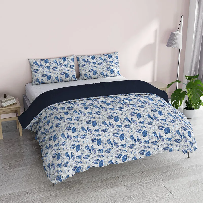 DATEX Parure copripiumino + federe Fantasy - foglie
