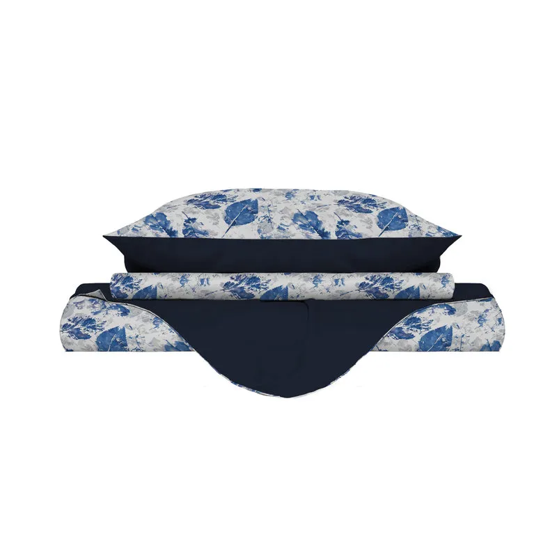DATEX Parure copripiumino + federe Fantasy - foglie