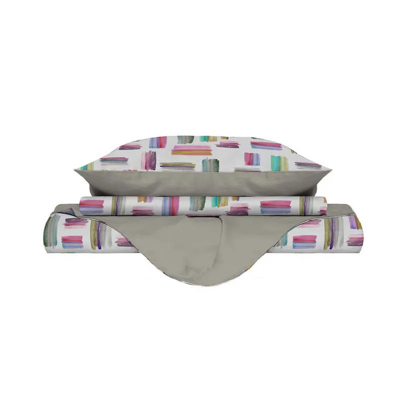 DATEX Parure copripiumino + federe Fantasy - multicolor