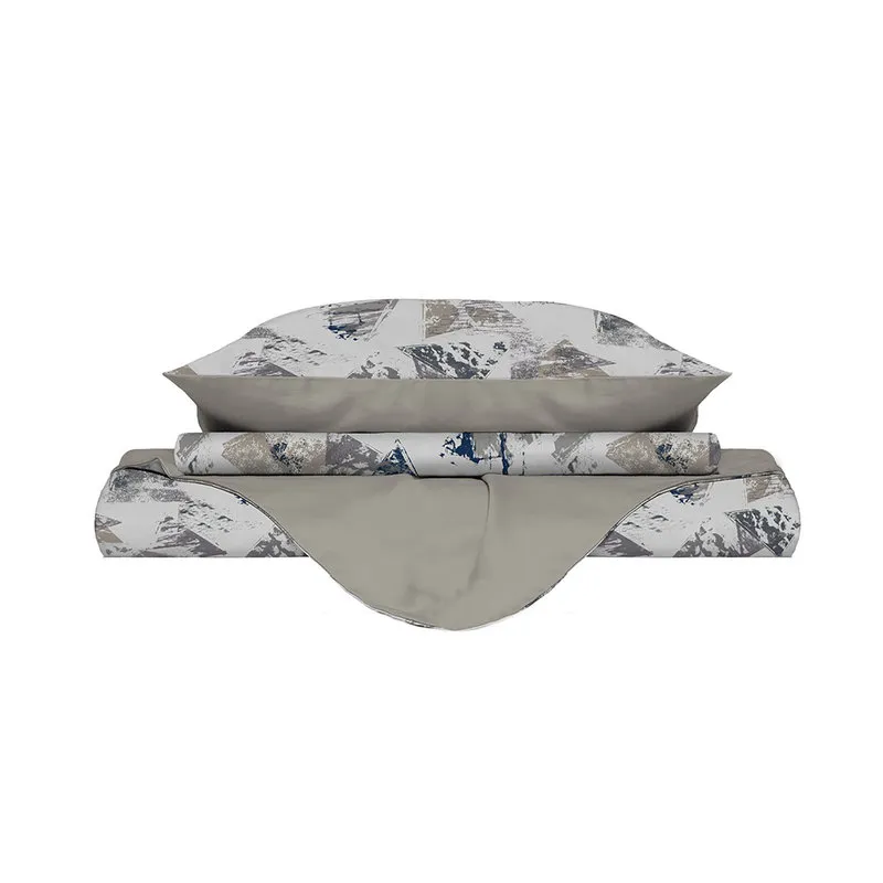 DATEX Parure copripiumino + federe Fashion - urban blu