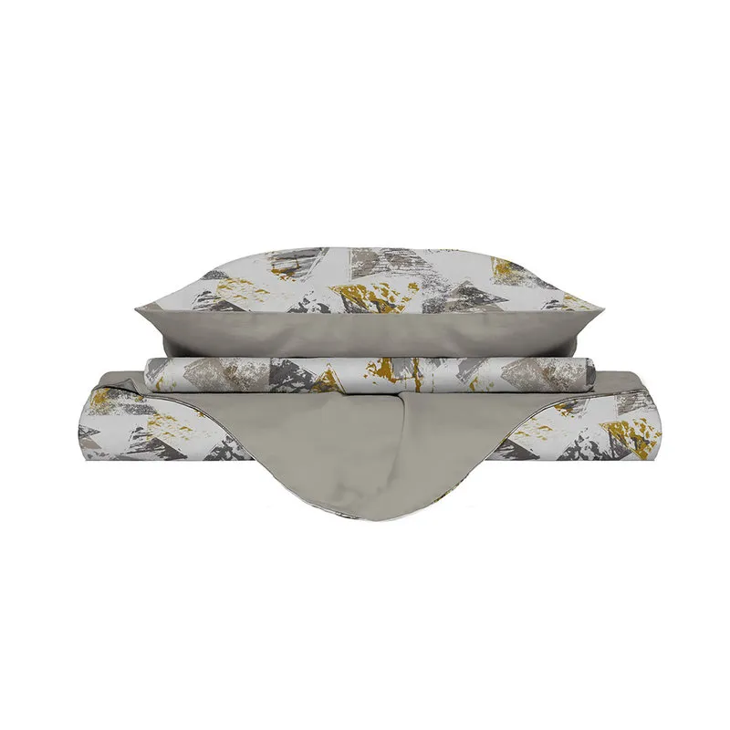 DATEX Parure copripiumino + federe Fashion - urban giallo