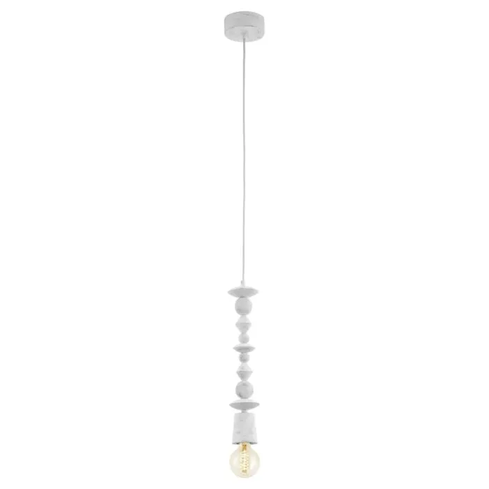 Eglo AVOLTRI Lampadario a sospensione Bianco, 1-Luce