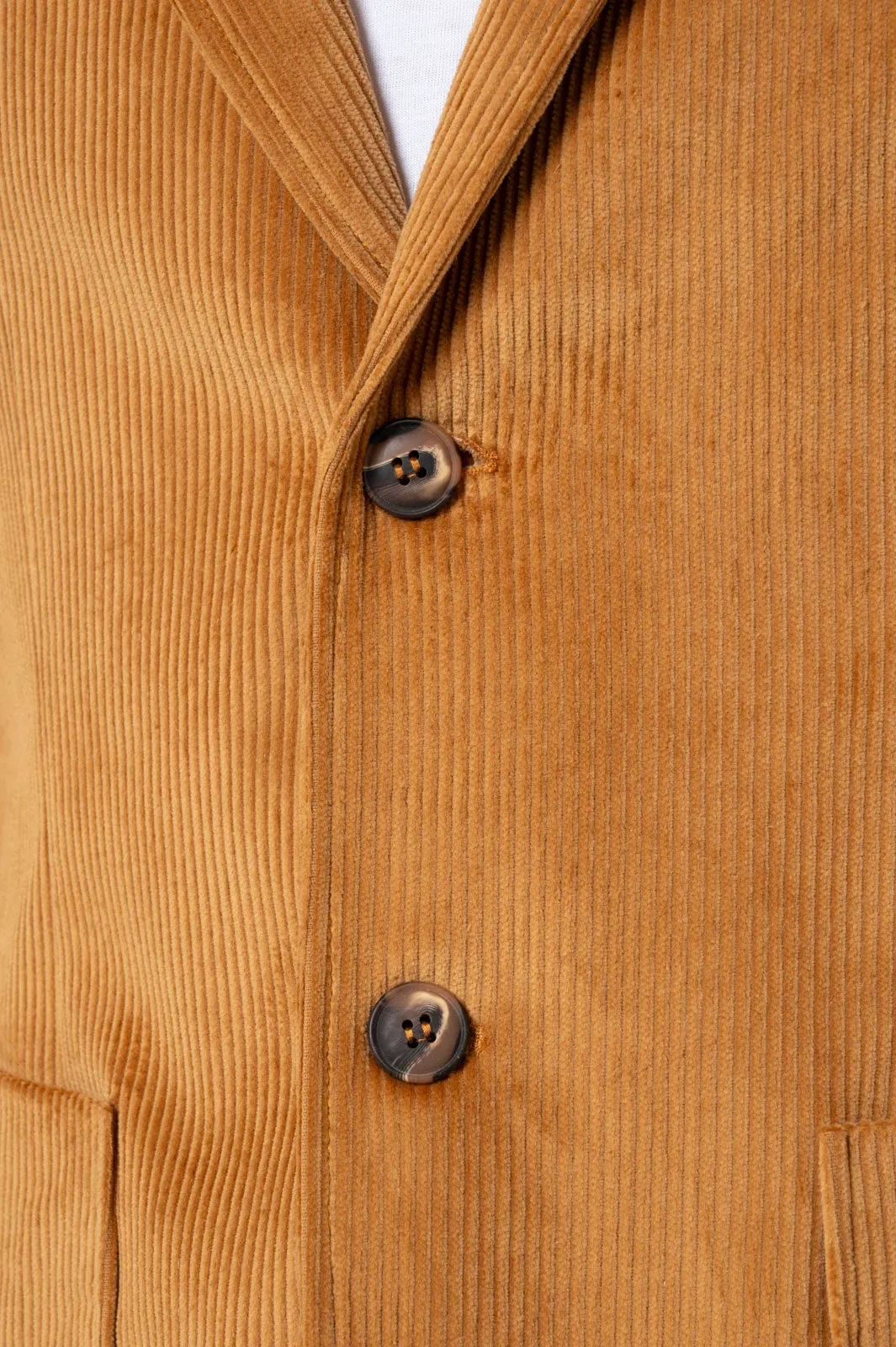  Elia Uomo Giacca ocra in velluto made in italy elia  