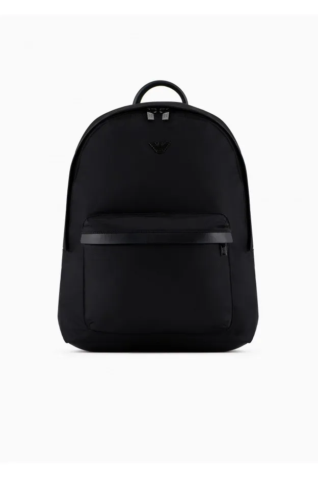   Emporio Armani     Emporio Armani Zaino in nylon riciclato Armani Sustainability Values    