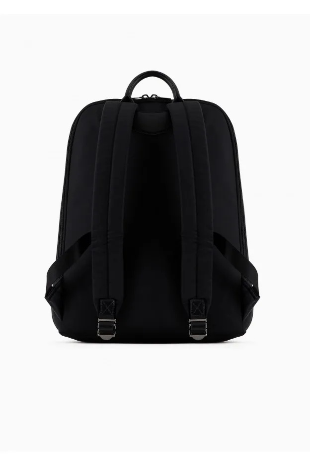   Emporio Armani     Emporio Armani Zaino in nylon riciclato Armani Sustainability Values    