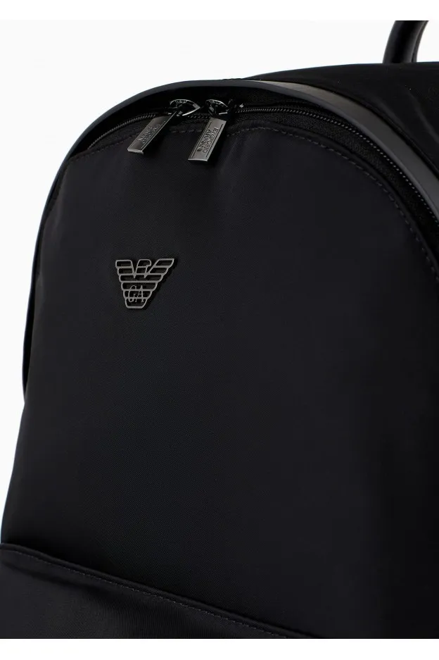   Emporio Armani     Emporio Armani Zaino in nylon riciclato Armani Sustainability Values    