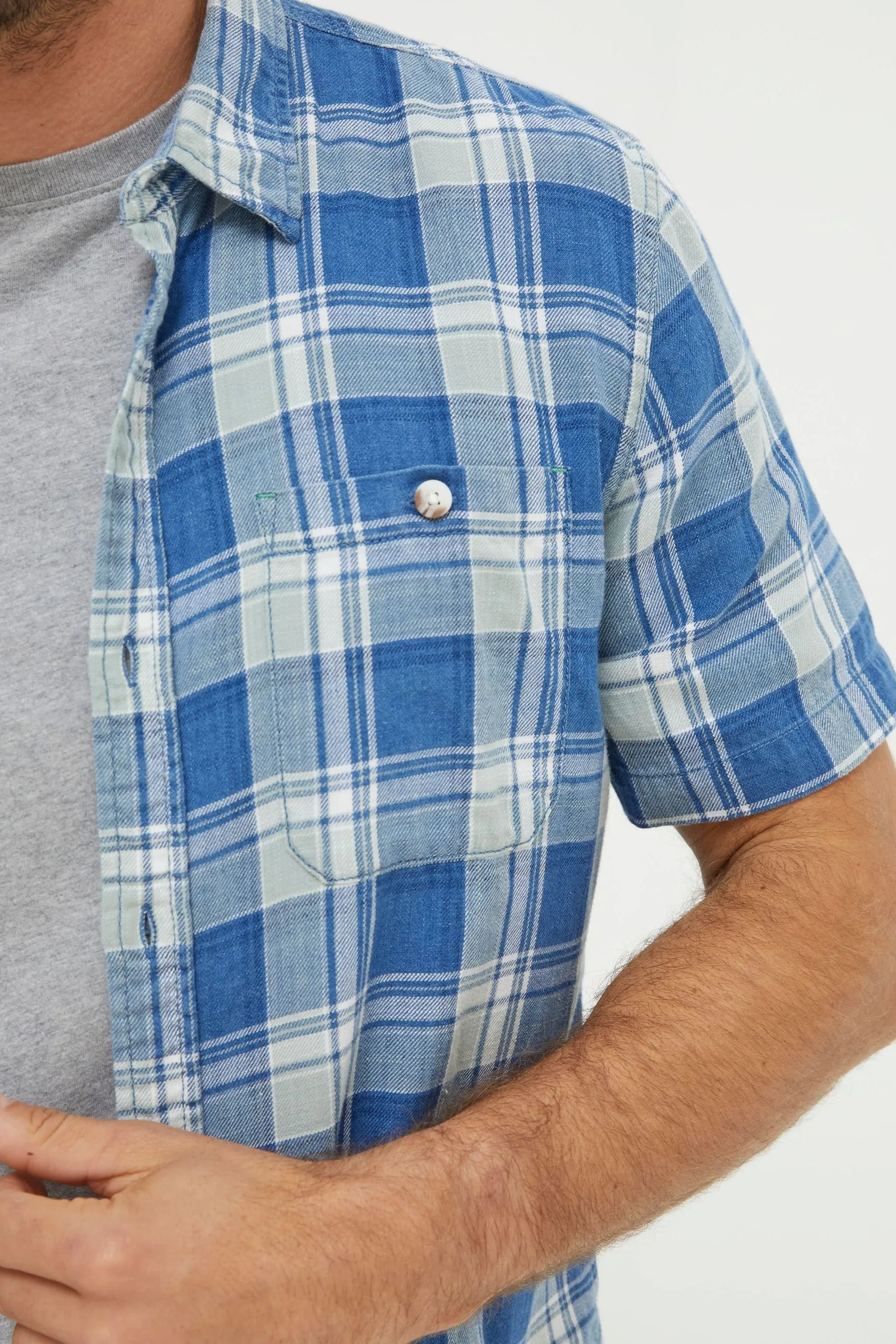 FatFace - Bodmin - Camicia A quadri indaco