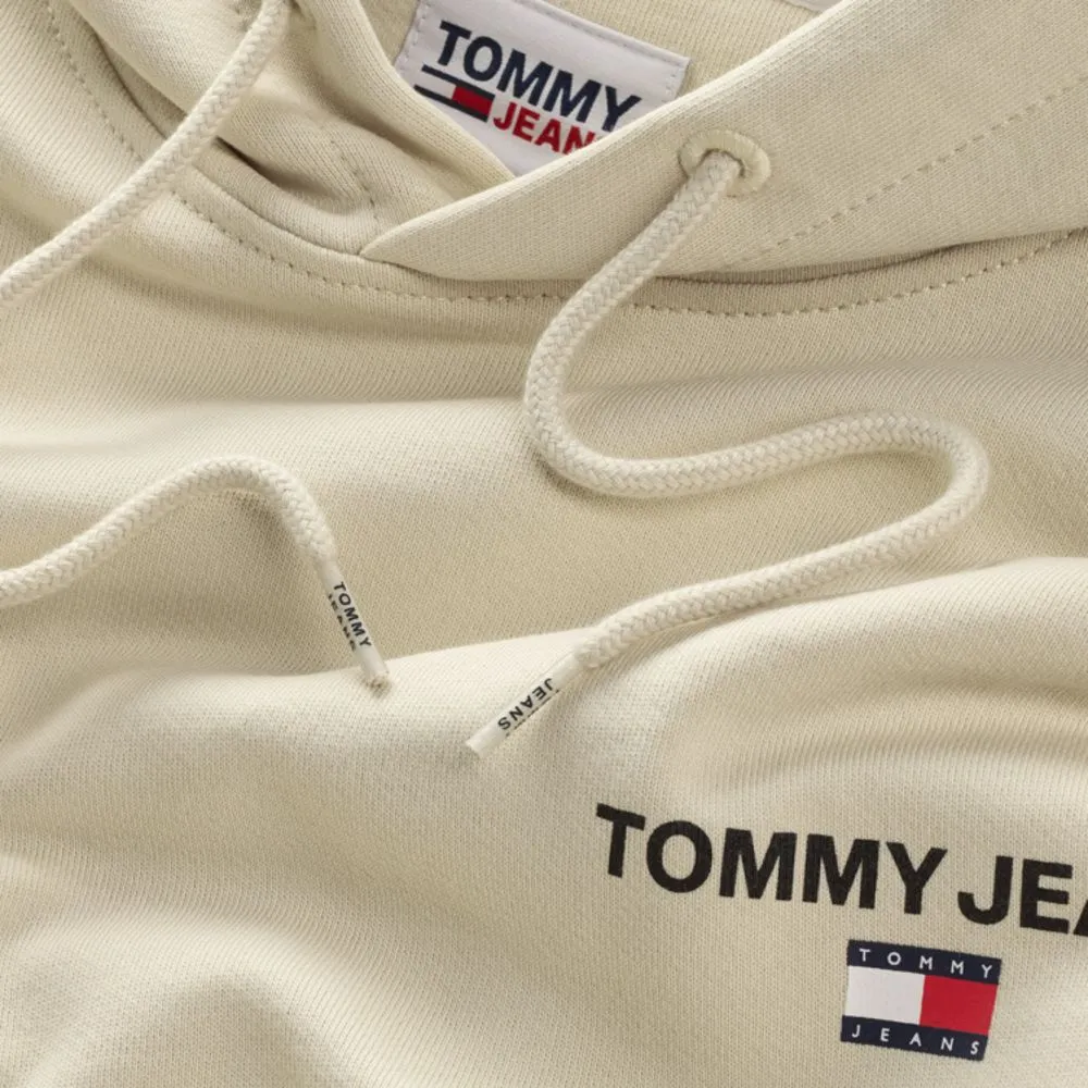 Felpa Cappuccio Graphic Uomo Beige